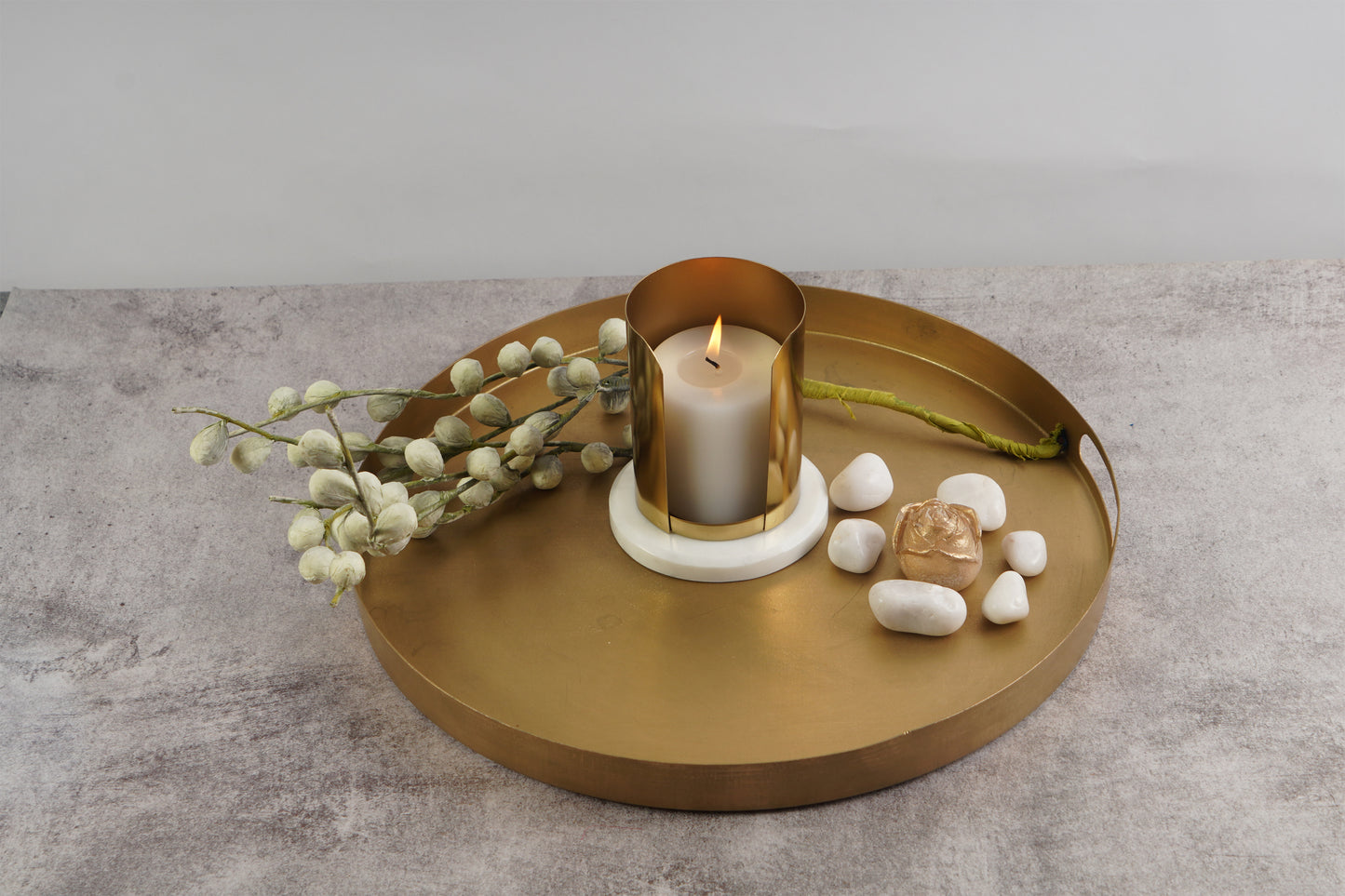 Marble Candle Holder