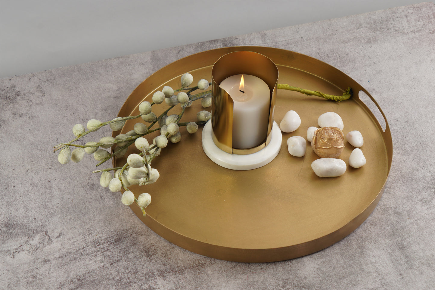 Marble Candle Holder