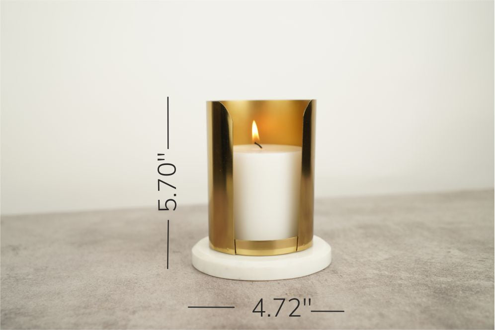 Marble Candle Holder