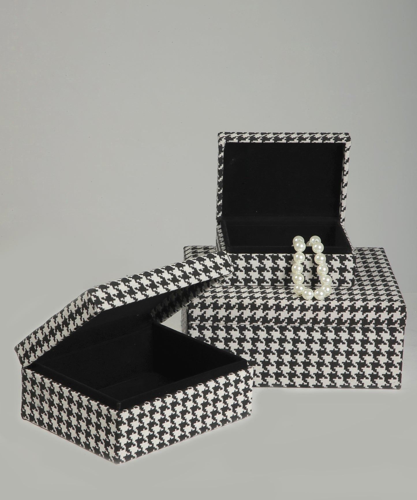 Storage Boxes - Set Of 3 (Pepita)