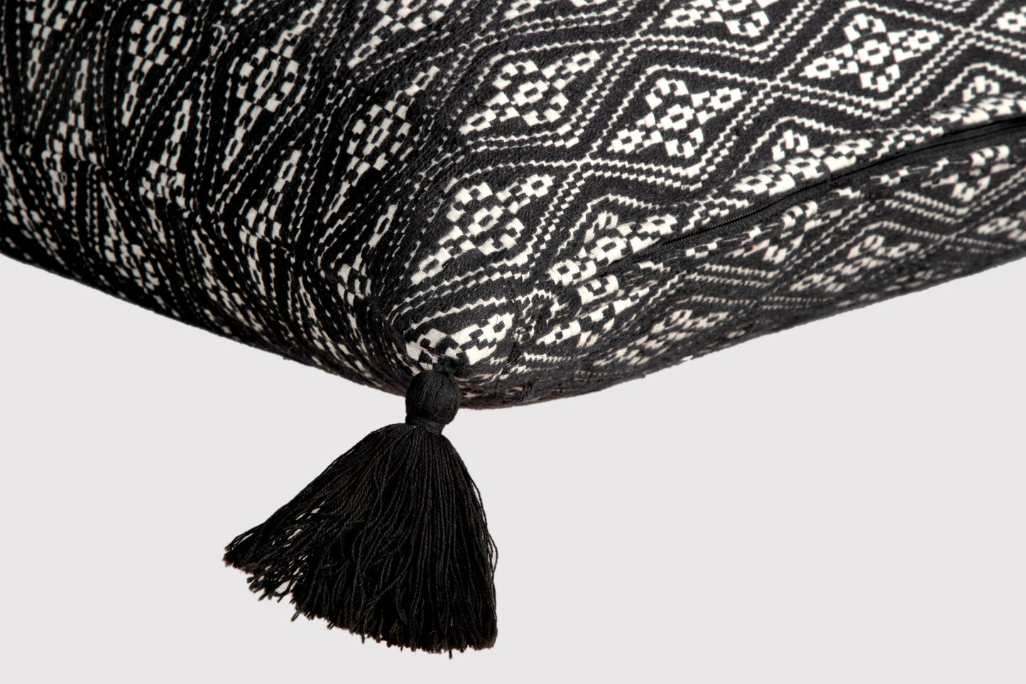 Two Jacquard Cushion Covers (BW)