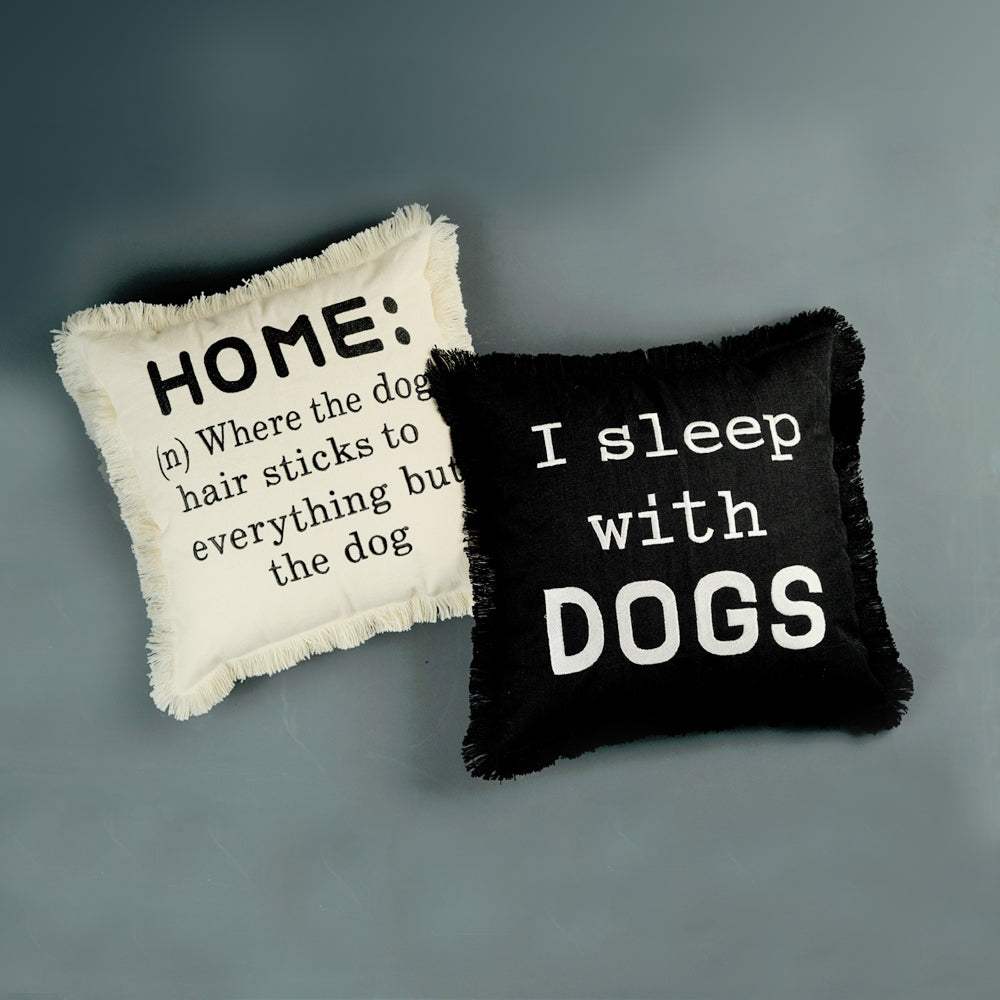 Set of 2 - Dog Cushion Cover (Square)