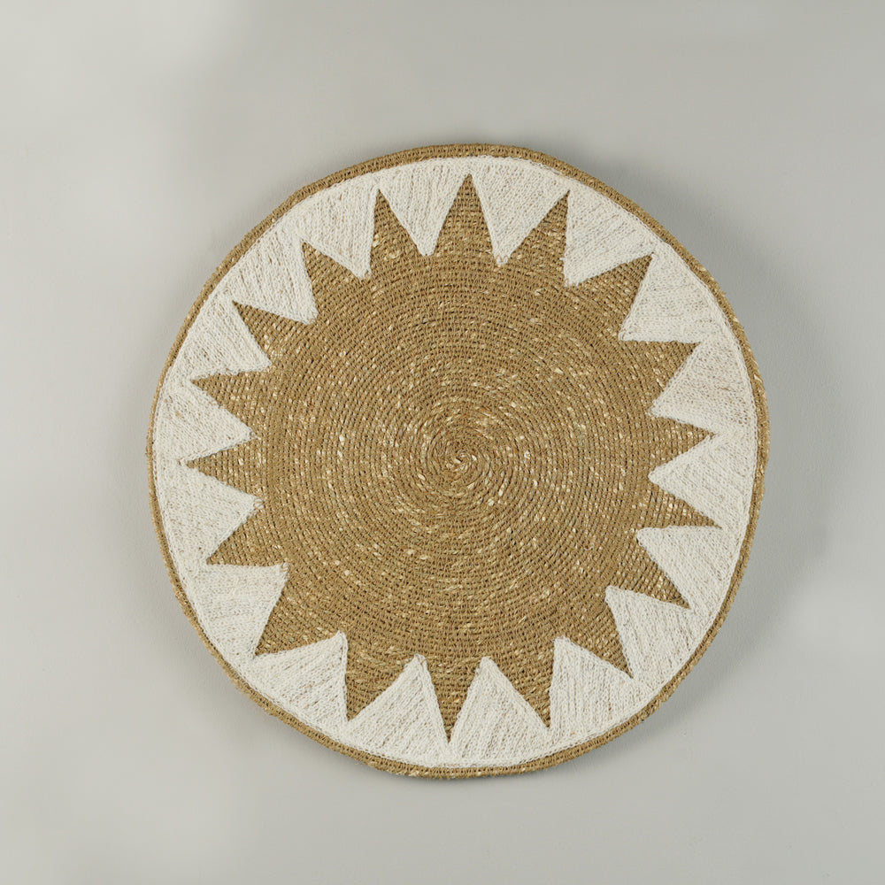 Jute Wall Art - Set Of 3 Pcs