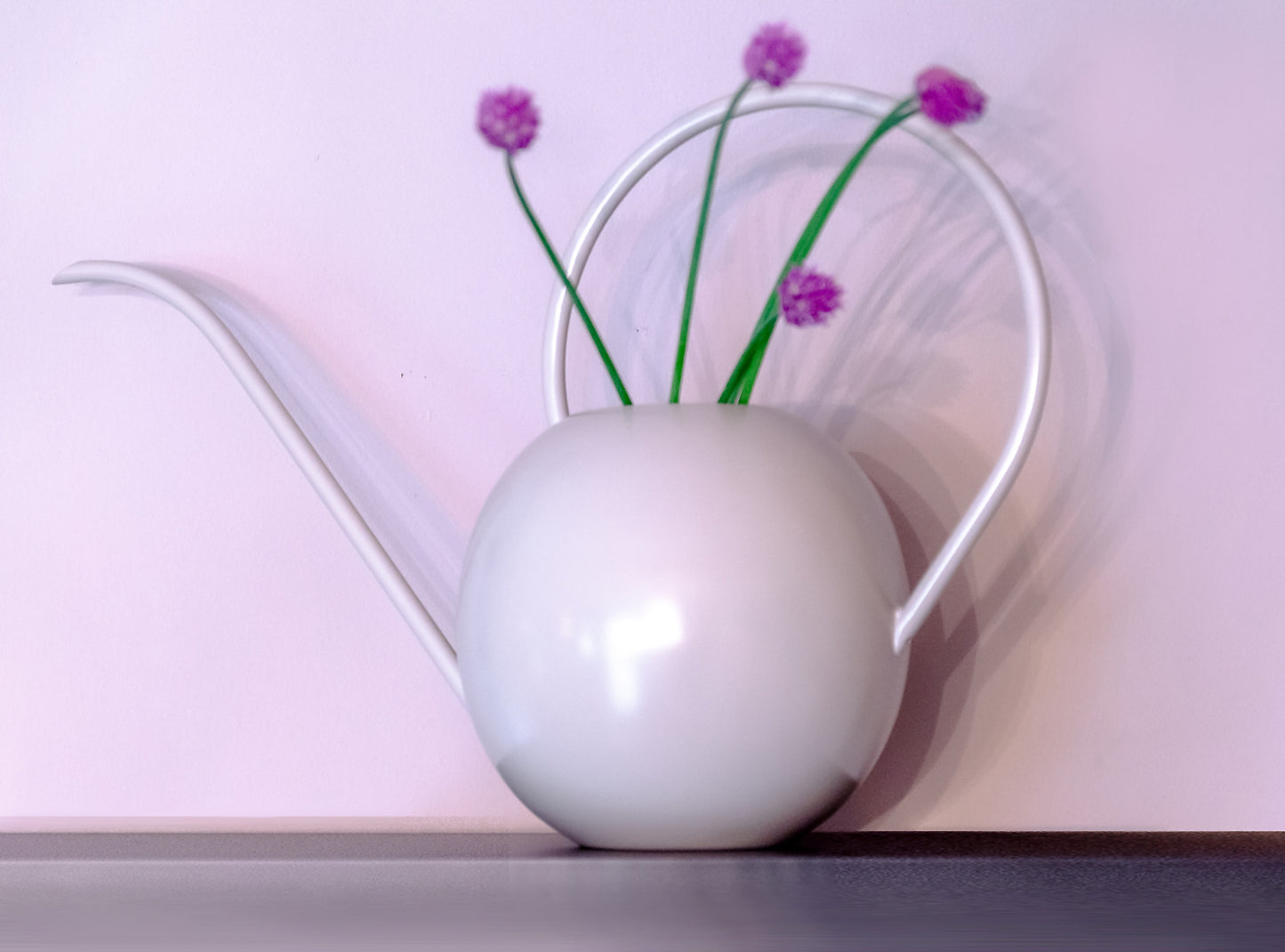Large Watering Can (Grey)