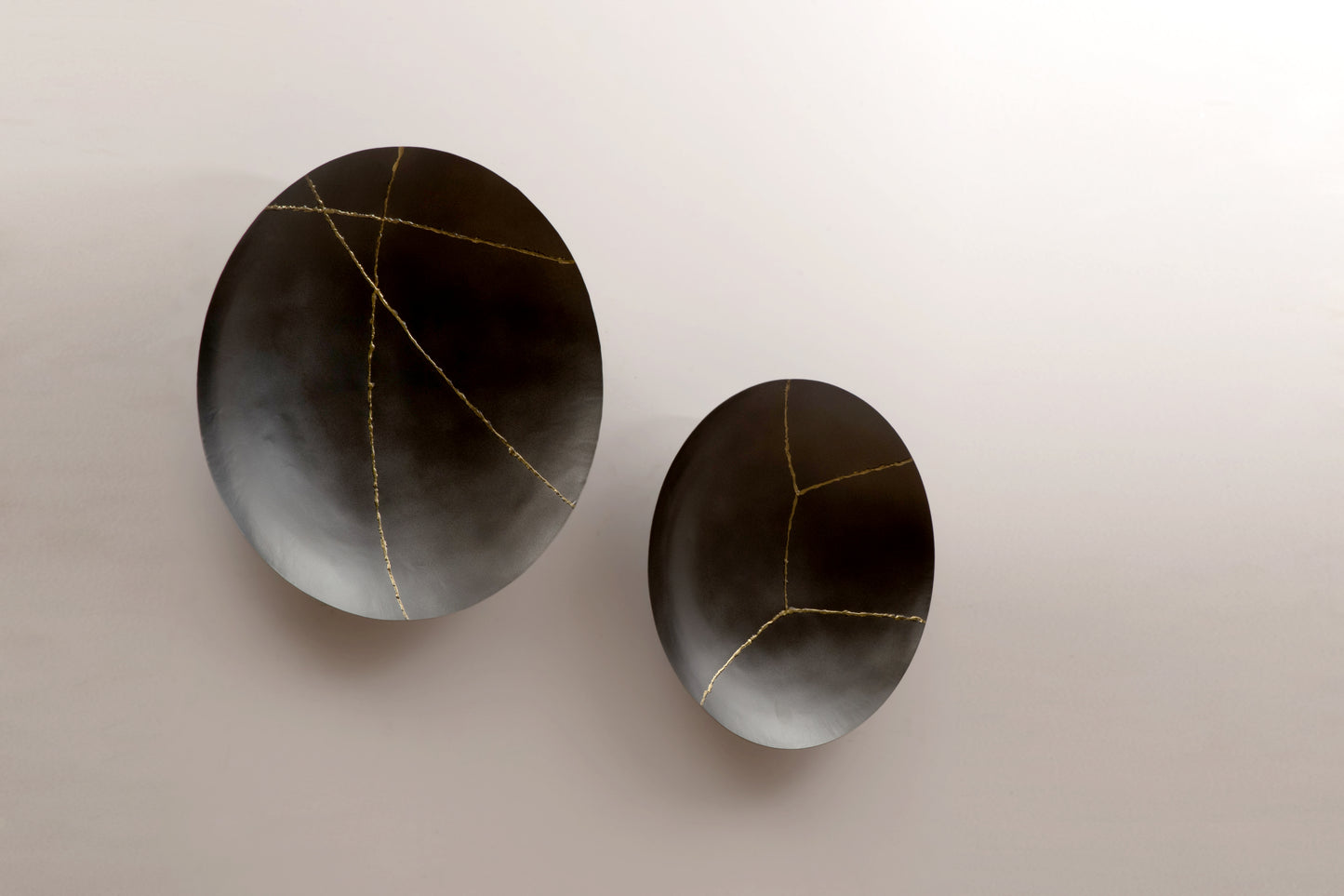 Oriental Wall Plates - Set Of 2