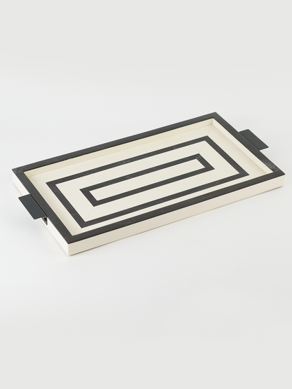 The Monochrome Luxe Tray