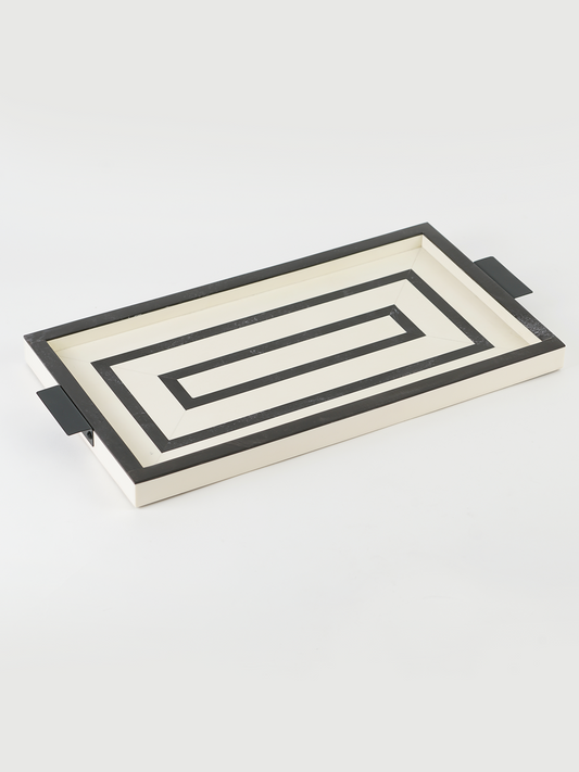 The Monochrome Luxe Tray