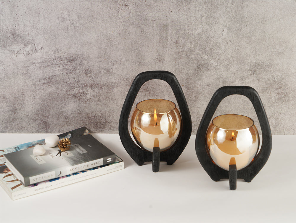 Modern Wooden Lantern