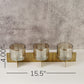 Mid-Century Tea Light Holders
