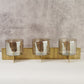 Mid-Century Tea Light Holders