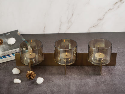 Mid-Century Tea Light Holders
