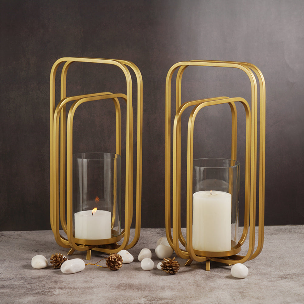 Rectangular Framed Lantern