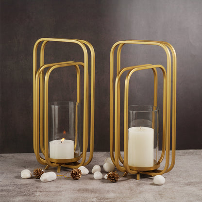 Rectangular Framed Lantern