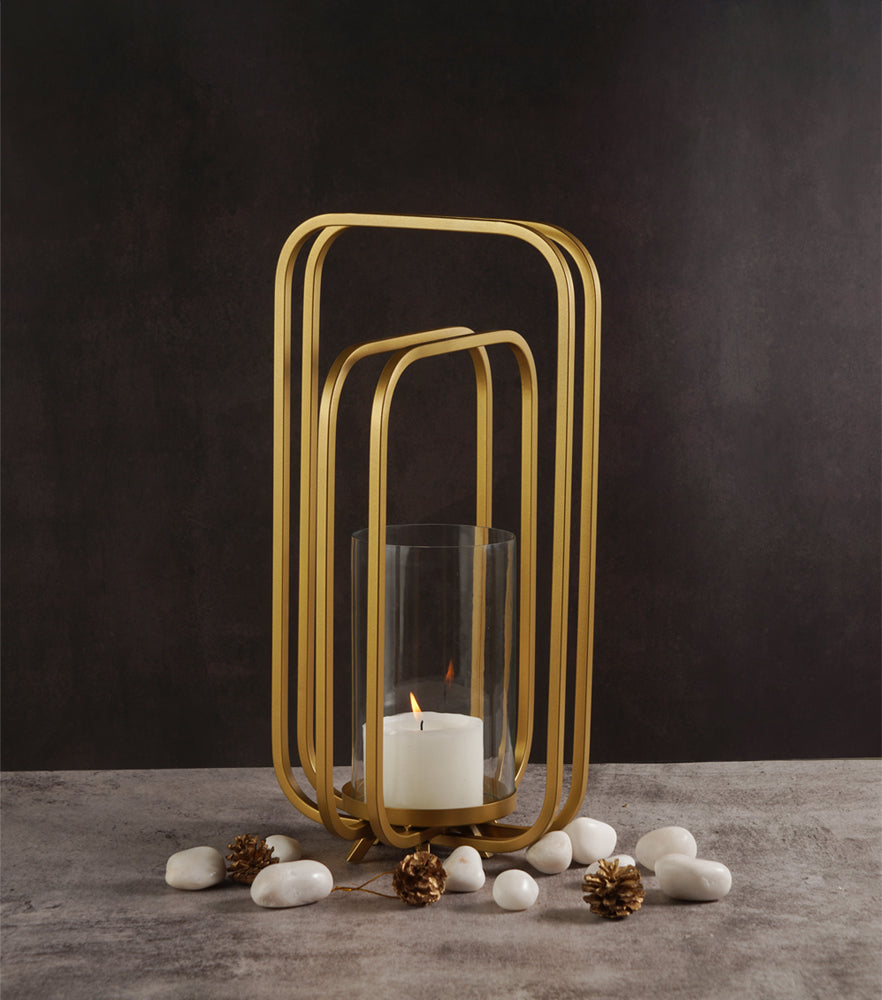 Rectangular Framed Lantern