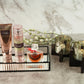 Fluted Glass Tray - Black