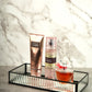 Fluted Glass Tray - Black