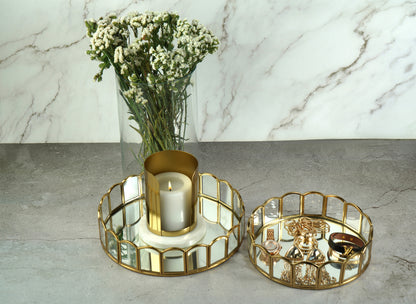 Modern Contour Tray S/2