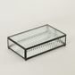 Fluted Glass Box - Black
