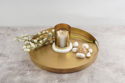 Marble Candle Holder