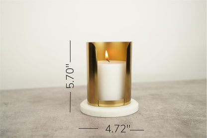 Marble Candle Holder