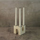 White Marble Candle Stand