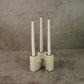 White Marble Candle Stand