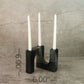 Black Marble Candle Stand