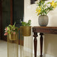 Set of 2 Metal Wired Planters