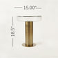 Sculptured Glass Table