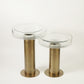 Sculptured Glass Table