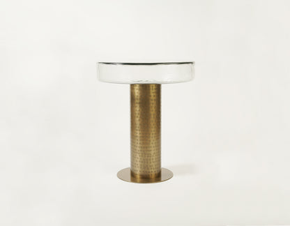 Sculptured Glass Table