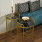 Set of 2 Modern Wired Accent Tables