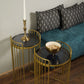 Set of 2 Modern Wired Accent Tables