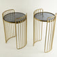 Set of 2 Modern Wired Accent Tables