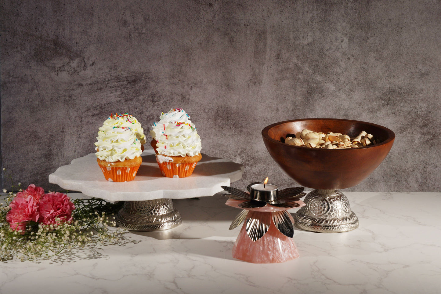 Marble Cake Stand