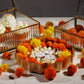 Fluted Glass Box - Gold