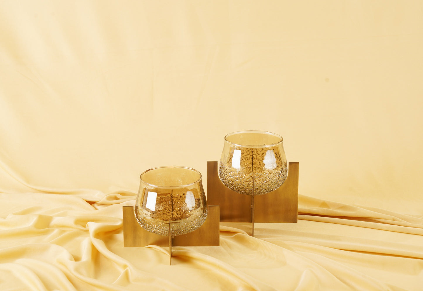 Lumeire Tea Light Holder - Brass Antique