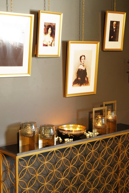 Lumeire Tea Light Holder - Brass Antique