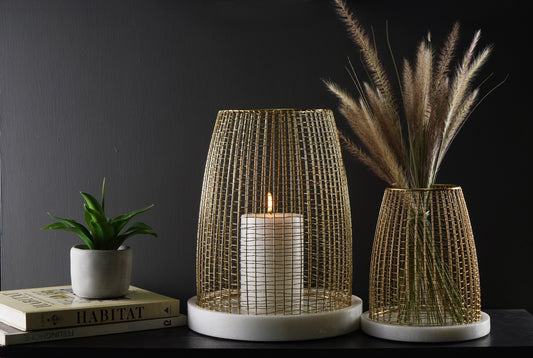 Halo Marble Lantern