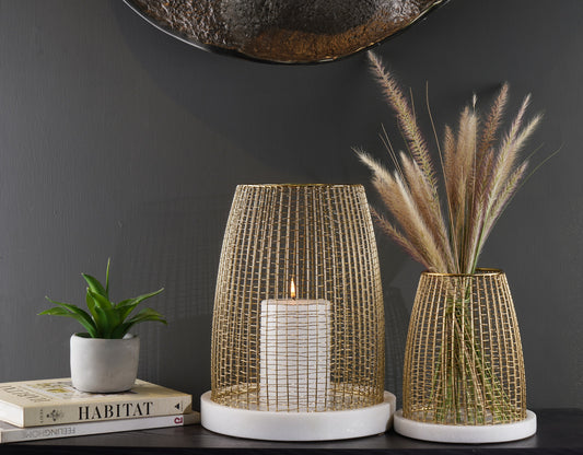 Halo Marble Lantern