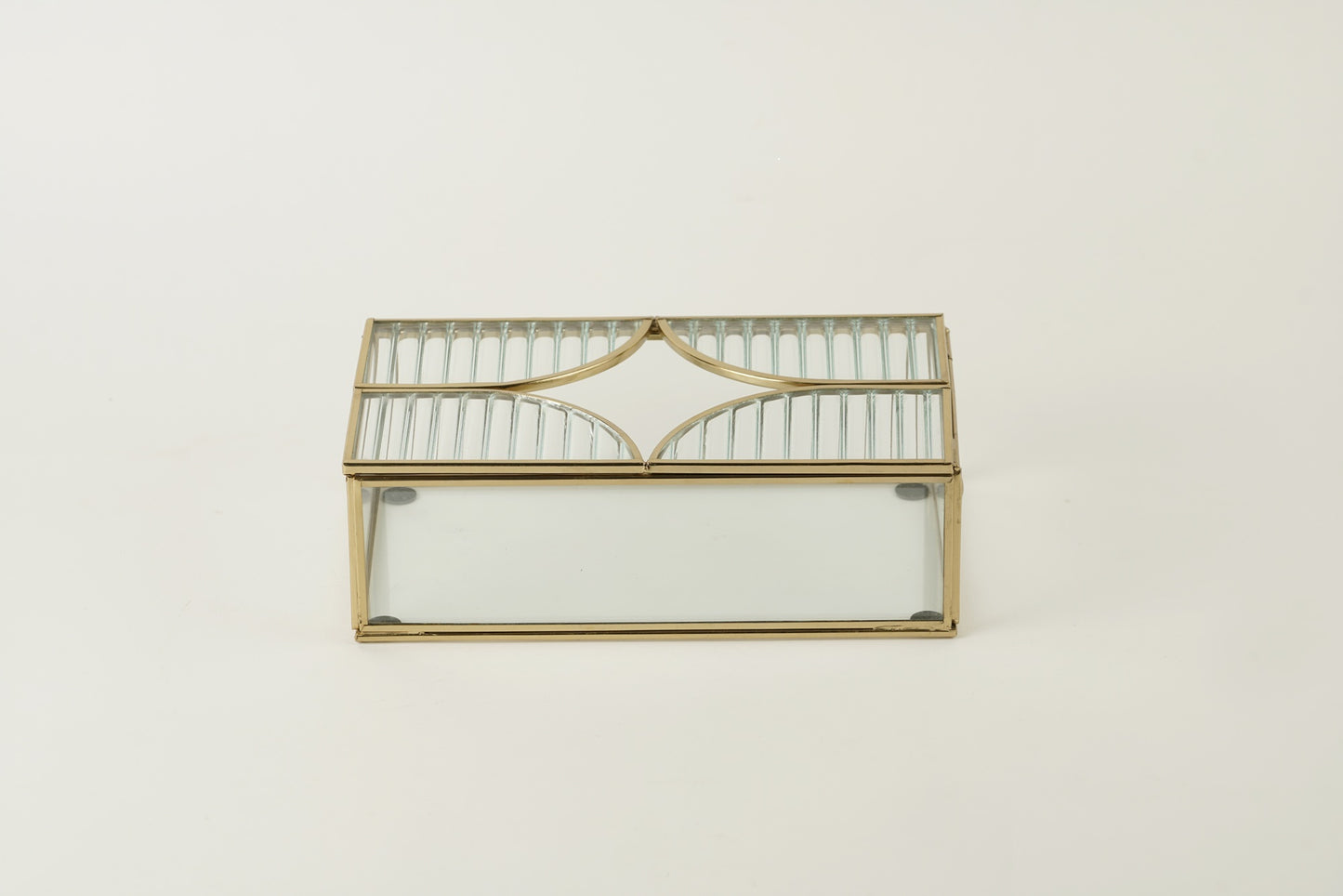 Maison Glass Tissue Box