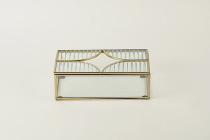 Maison Glass Tissue Box