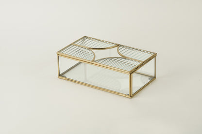 Maison Glass Tissue Box