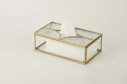Maison Glass Tissue Box