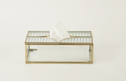 Maison Glass Tissue Box