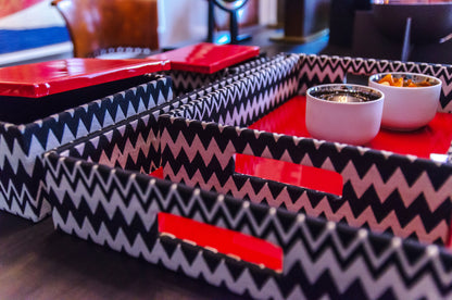 Utility Trays - Set Of 2 (Chevron)