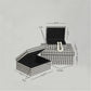 Storage Boxes - Set Of 3 (Pepita)