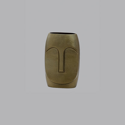Face Vase - Small (Gold)