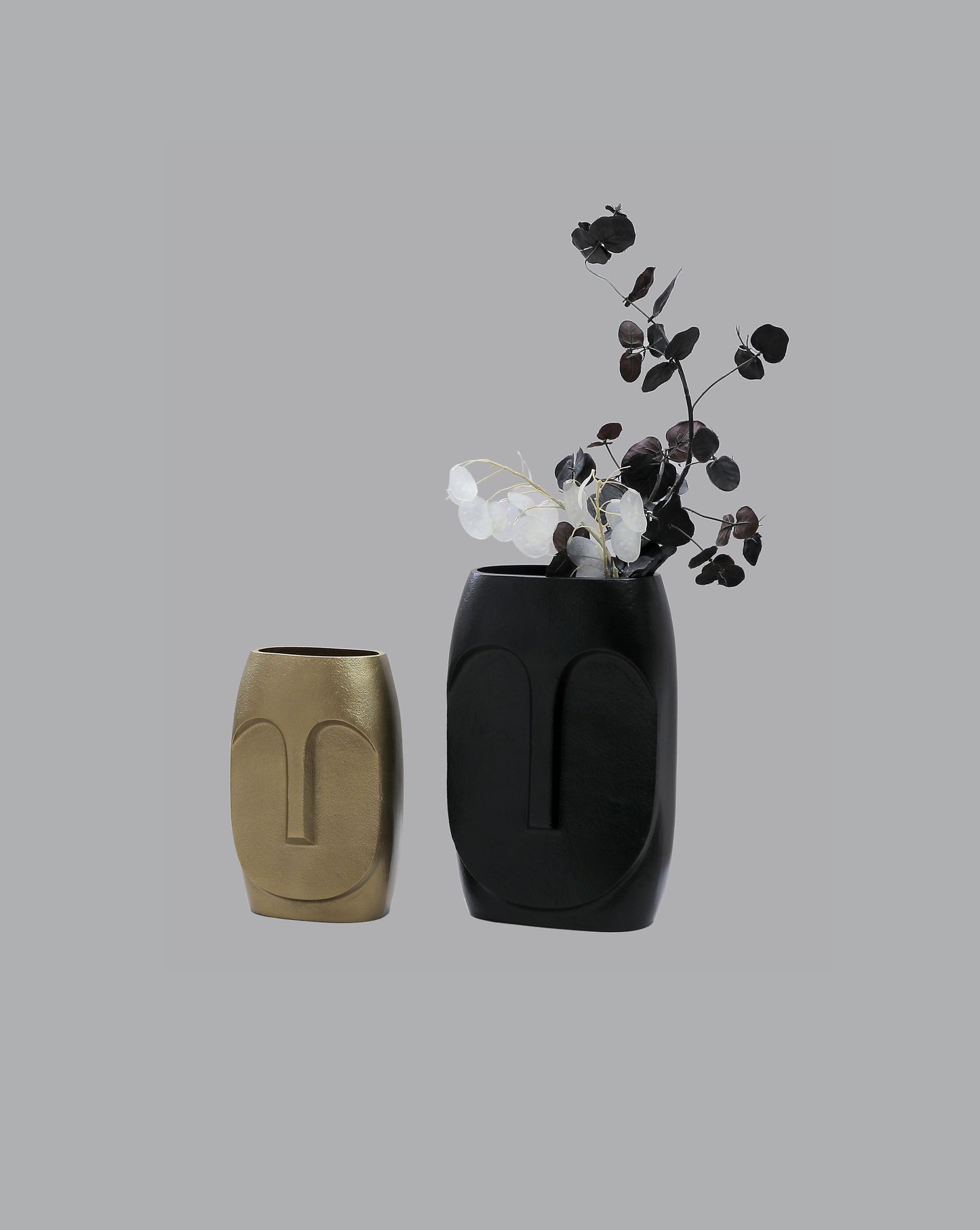 Face Vase - Small (Gold)