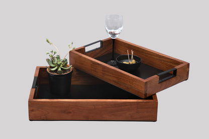 Set Of 2 Serving Trays
